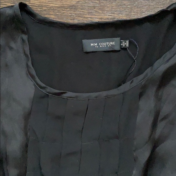 MM Couture by Miss Me Satin Tunic - Picture 2 of 3